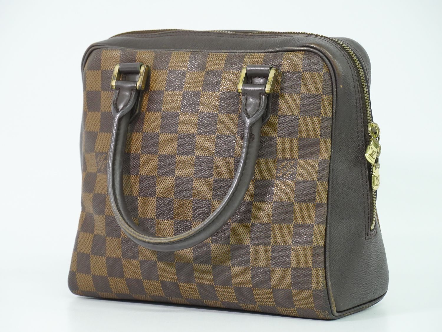 本物 ルイヴィトン LOUIS VUITTON LV ブレラ ダミエ エベヌ