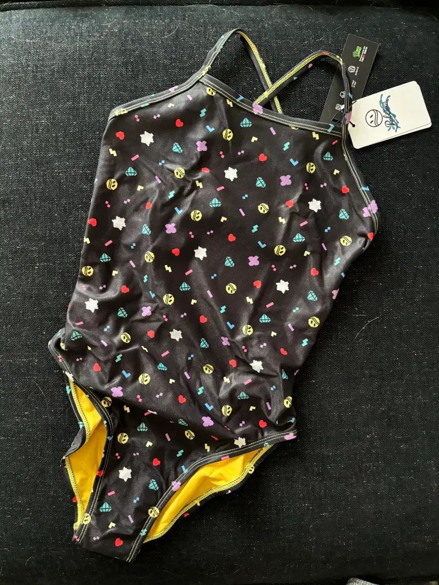 フールタイム 허들ジャンプ スイミングキャップ 픽셀WORLD 水着 S