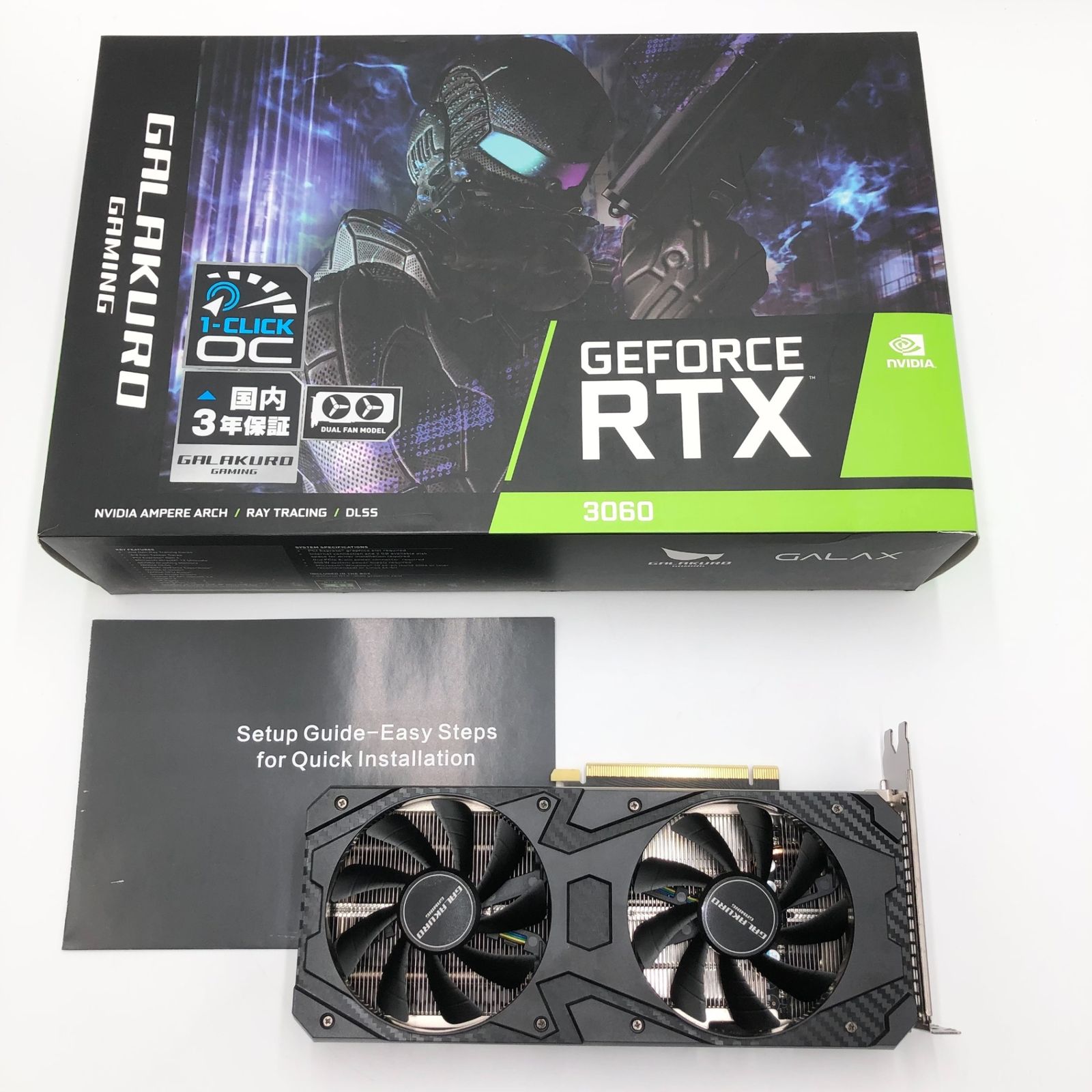 【新品未使用品】玄人志向 GEFORCE RTX 3060 グラフィックボ… 玄人志向 NVIDIA GeForce RTX3060 搭載 グラフィックボード GDDR6 12GB