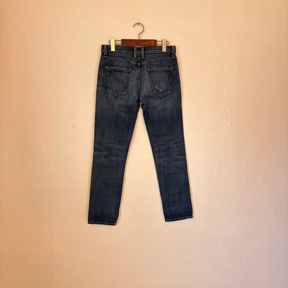 アメリカ カレン リー 26 デニム ズボン スリム テーパード