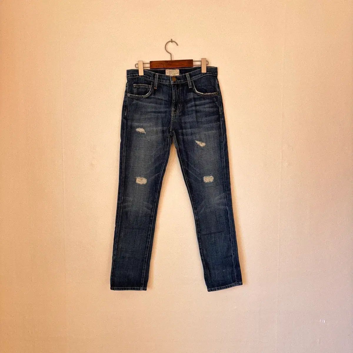 アメリカ カレン リー 26 デニム ズボン スリム テーパード