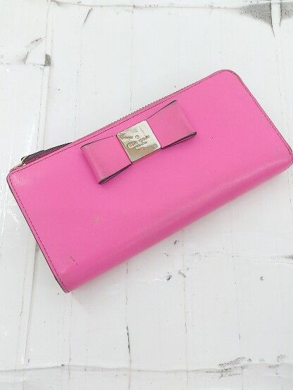 ◇ KATE SPADE NEW YORK ケイトスペード ニューヨーク リボン L字