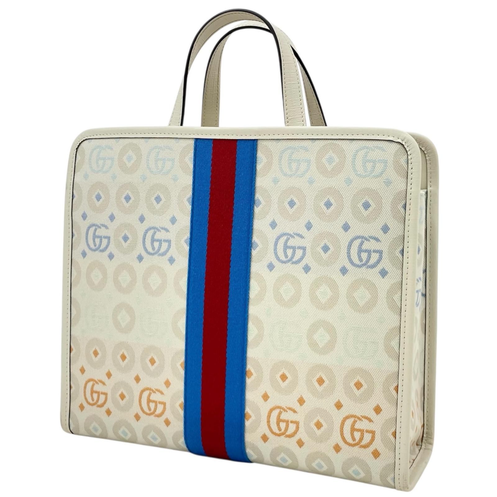 GUCCI グッチ チルドレンズ ハンドバッグ 605614 ホワイト