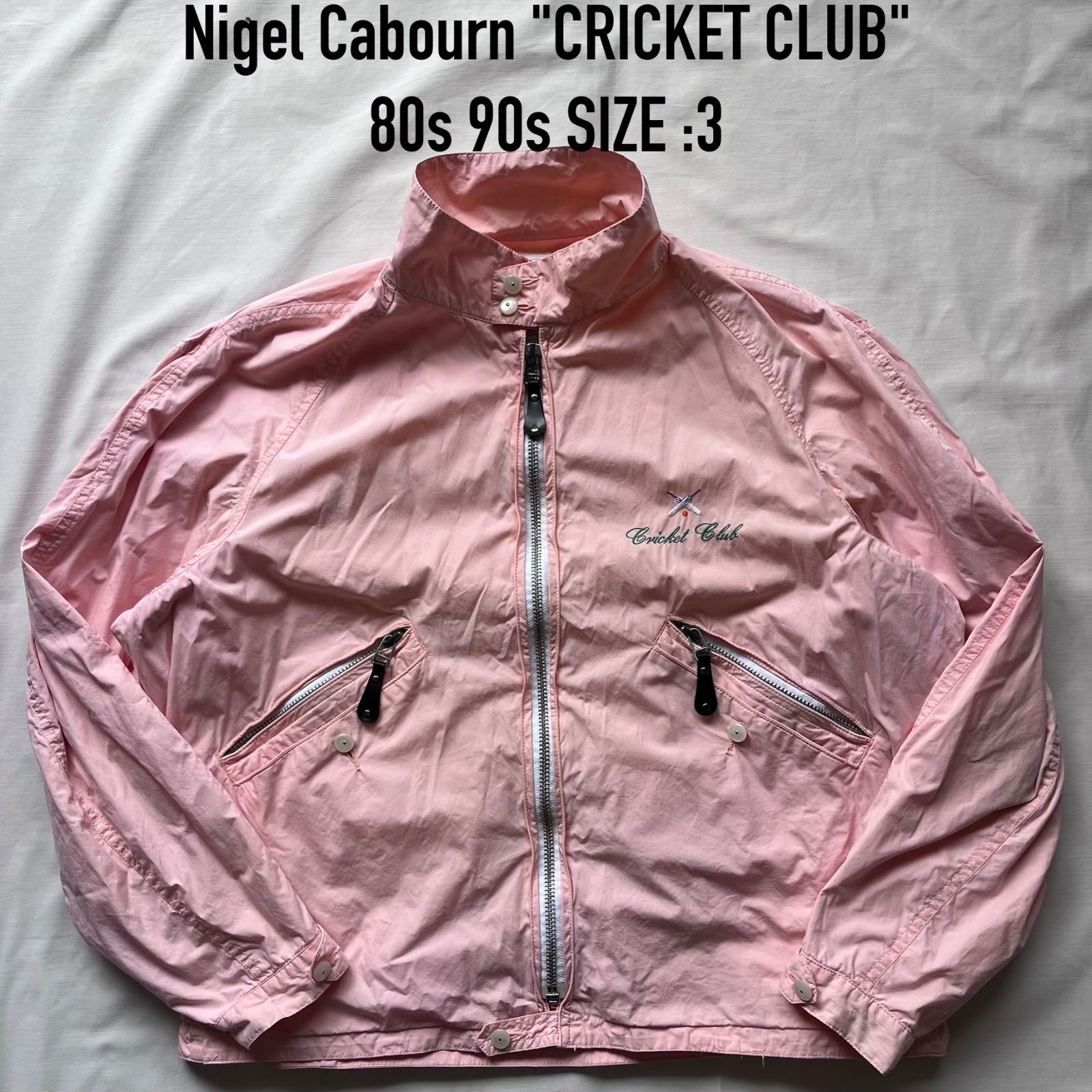 nigel cabourn ナイジェルケーボン cricket club クリケットクラブ 