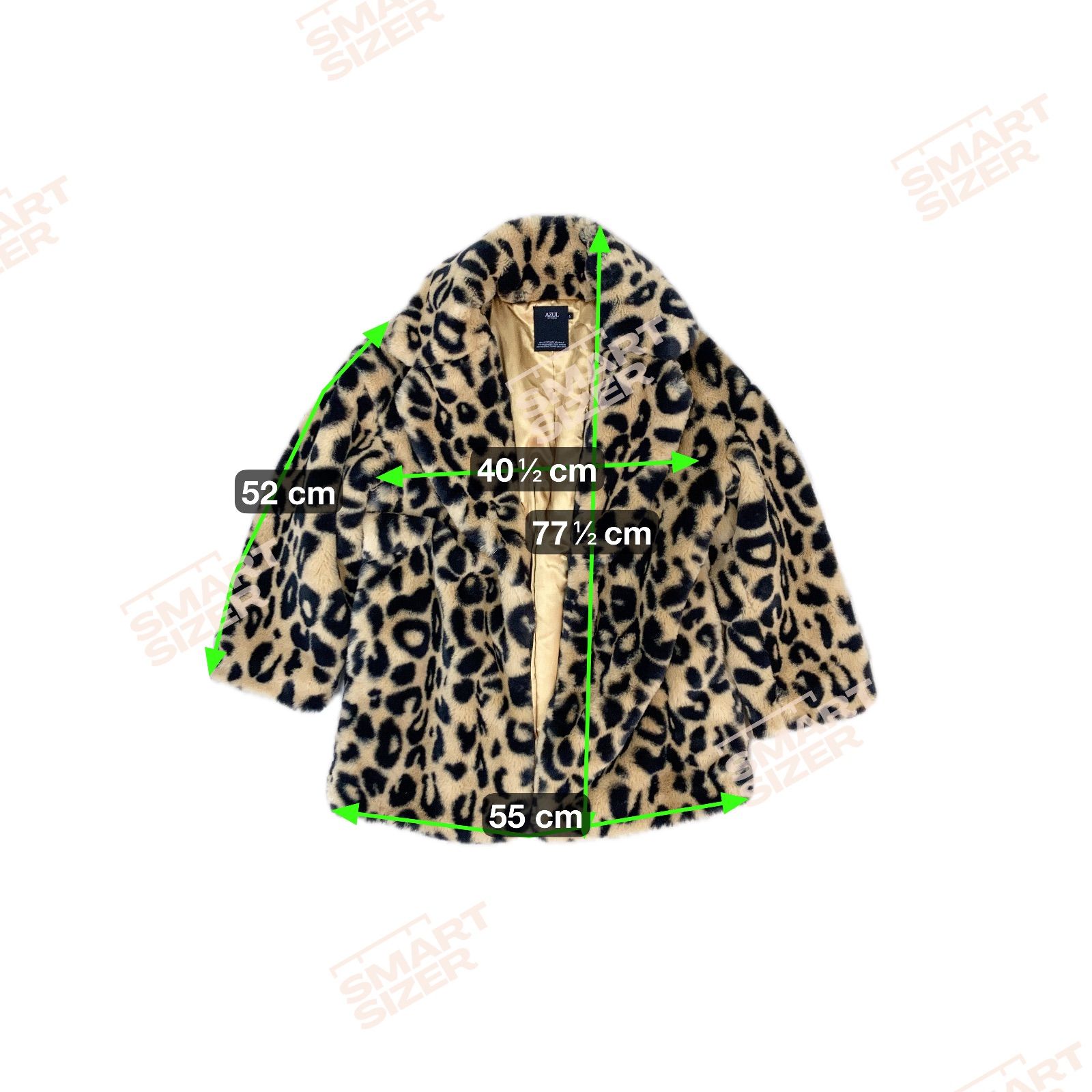 送料無料☆AZUL by moussy アズールバイマウジー☆ファーコート ヒョウ 
