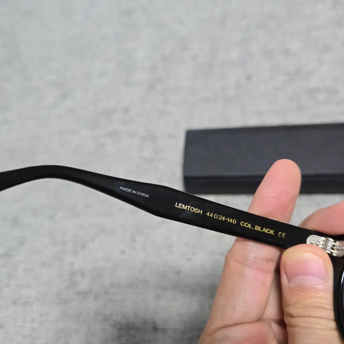 MOSCOT モスコット レムトッシュ 44 黒