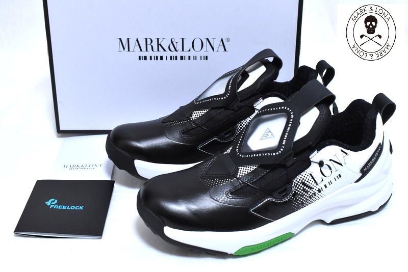新品未使用 新作 MARK&LONA ゴルフシューズ 定価5万3900円】新品 MARK & LONA スパイクレス ゴルフシューズ 25cm