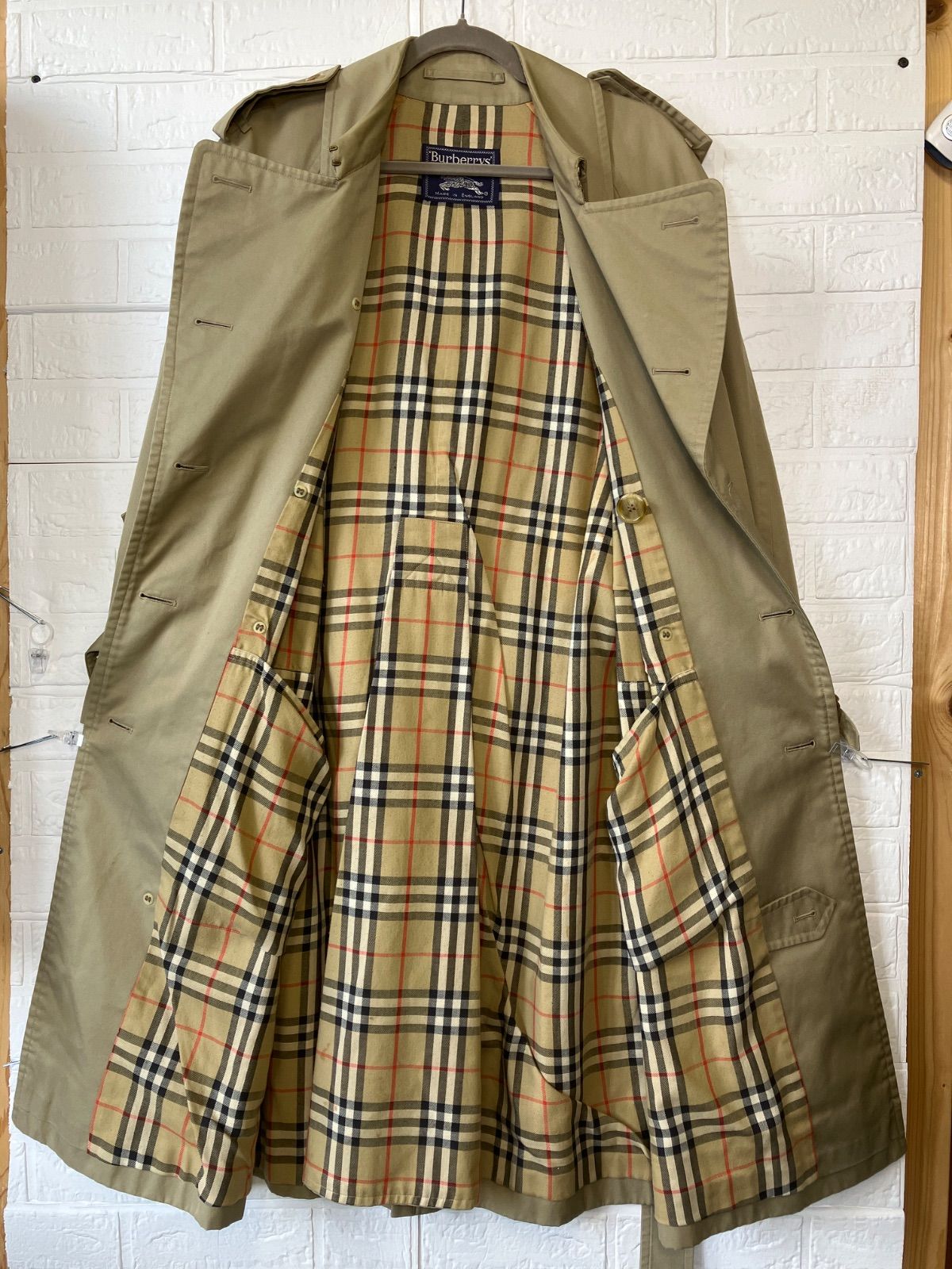 バーバリー トレンチコート ベージュ系 5857