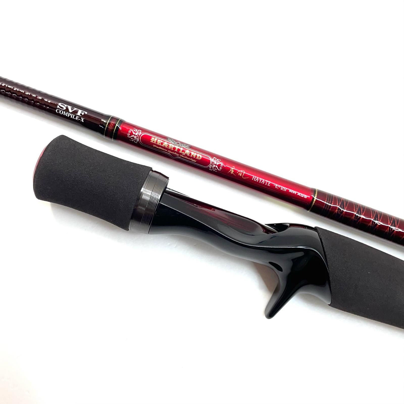 Daiwa ダイワ ロッド ハートランドAGS 741 MHRB SV AGS 17 釣竿 グリップジョイント 84