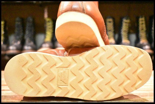  7.5 E 初期半円犬タグ 90年 刻印 レッドウィング 875 アイリッシュセッター オロラセット モックトゥ ブーツ redwing FL 393 ワークブーツ ブーツ 革靴