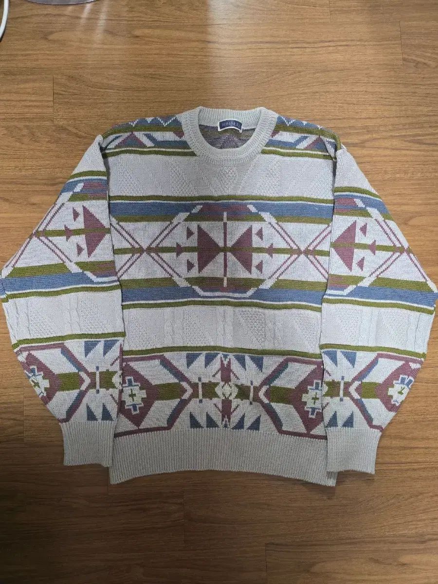 RINALD ヴィンテージ パータン ニット M