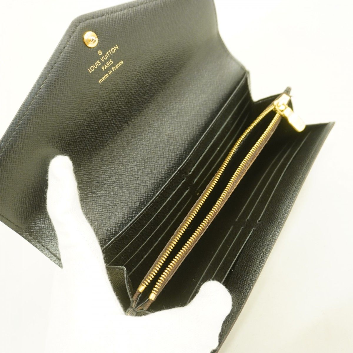 5pd6584】ルイヴィトン 長財布 モノグラム・ジャイアント リバース