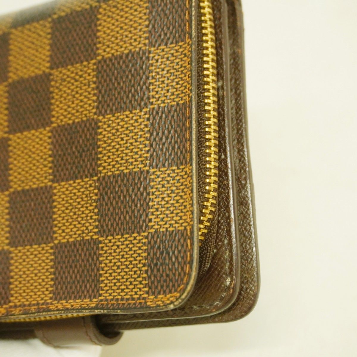 ★SALE【5oe6331】ルイヴィトン 財布 ダミエ コンパクトジップ N61668 エベヌ【中古】レディース 5pd6701-k】ルイヴィトン 財布 ダミエ コンパクトジップ N61668 エベヌ