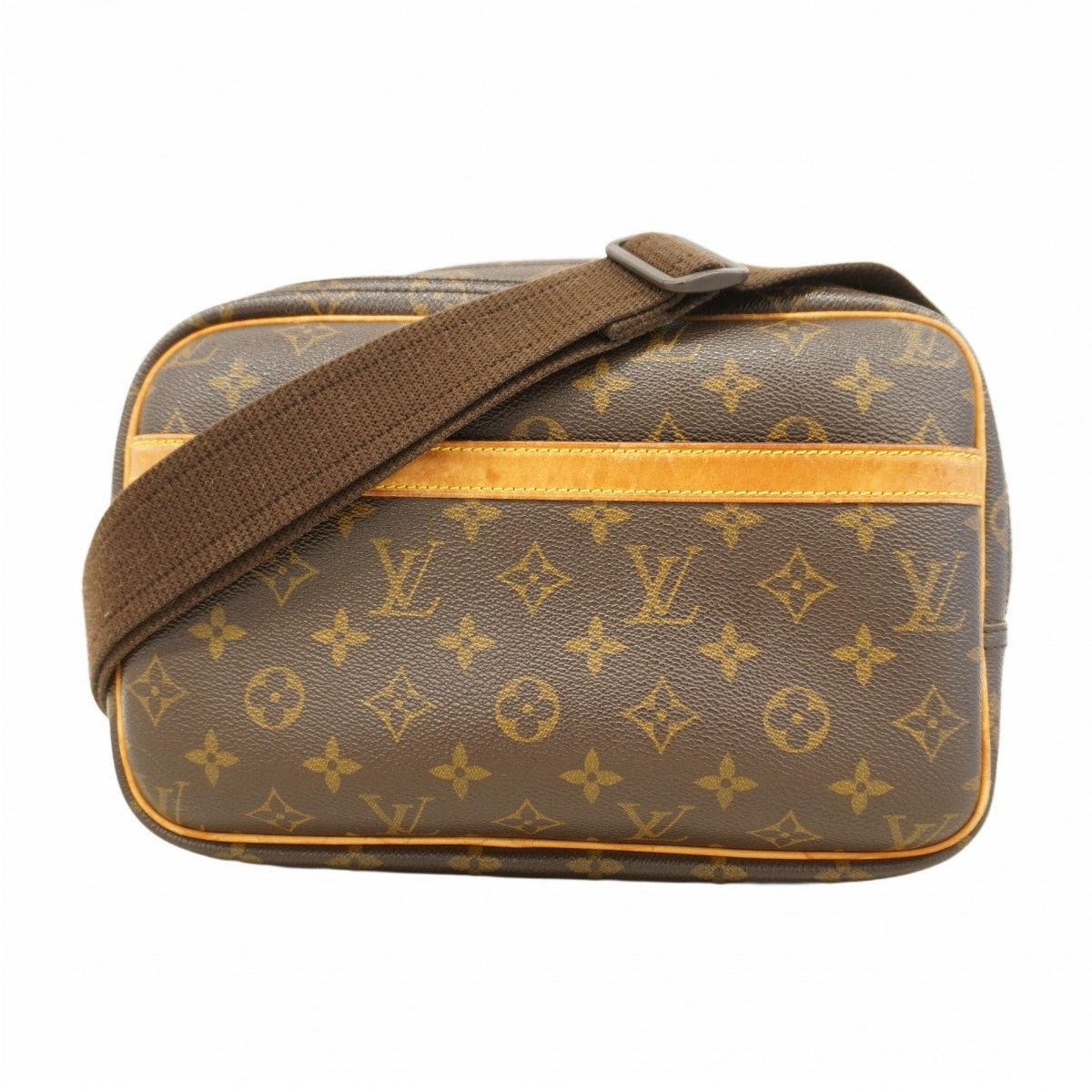 ルイ ヴィトン バッグ モノグラム リポーター PM ショルダー バッグ ブラウン レディース 90304542 【中古】ブランド 5pe6735】ルイヴィトン ショルダーバッグ モノグラム リポーターPM