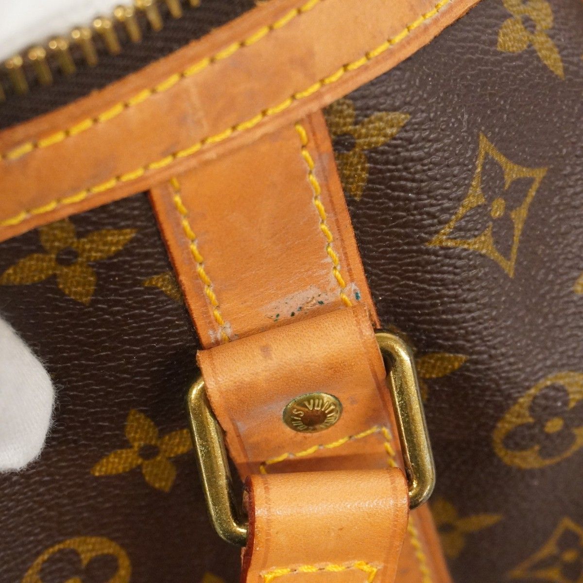 5pe6802-k】ルイヴィトン ボストンバッグ モノグラム サックスプール55