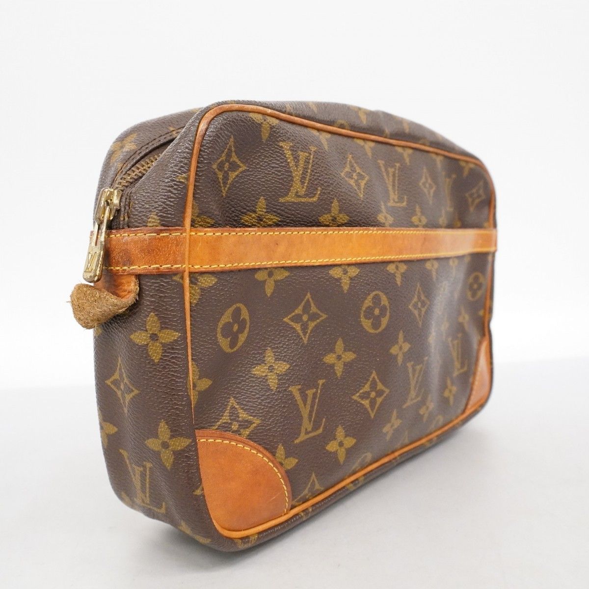 5pe6823】ルイヴィトン クラッチバッグ モノグラム コンピエーニュ28