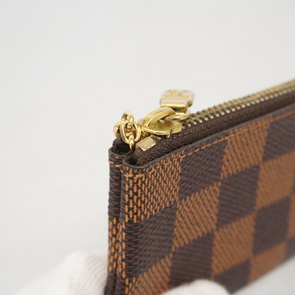 5pe6836】ルイヴィトン コインケース ダミエ ポシェットクレ N62658