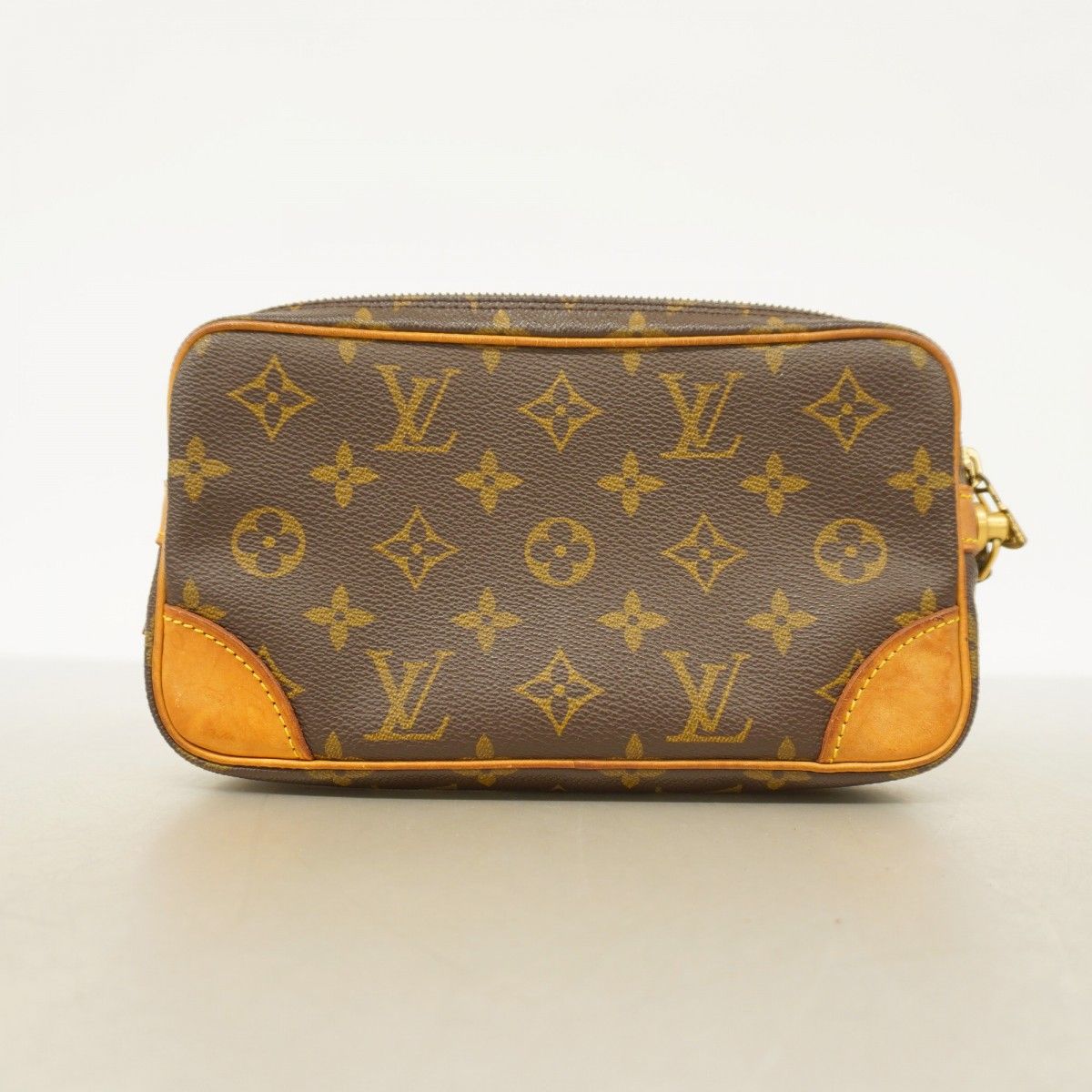 5pe6848】ルイヴィトン クラッチバッグ モノグラム マルリードラゴンヌ