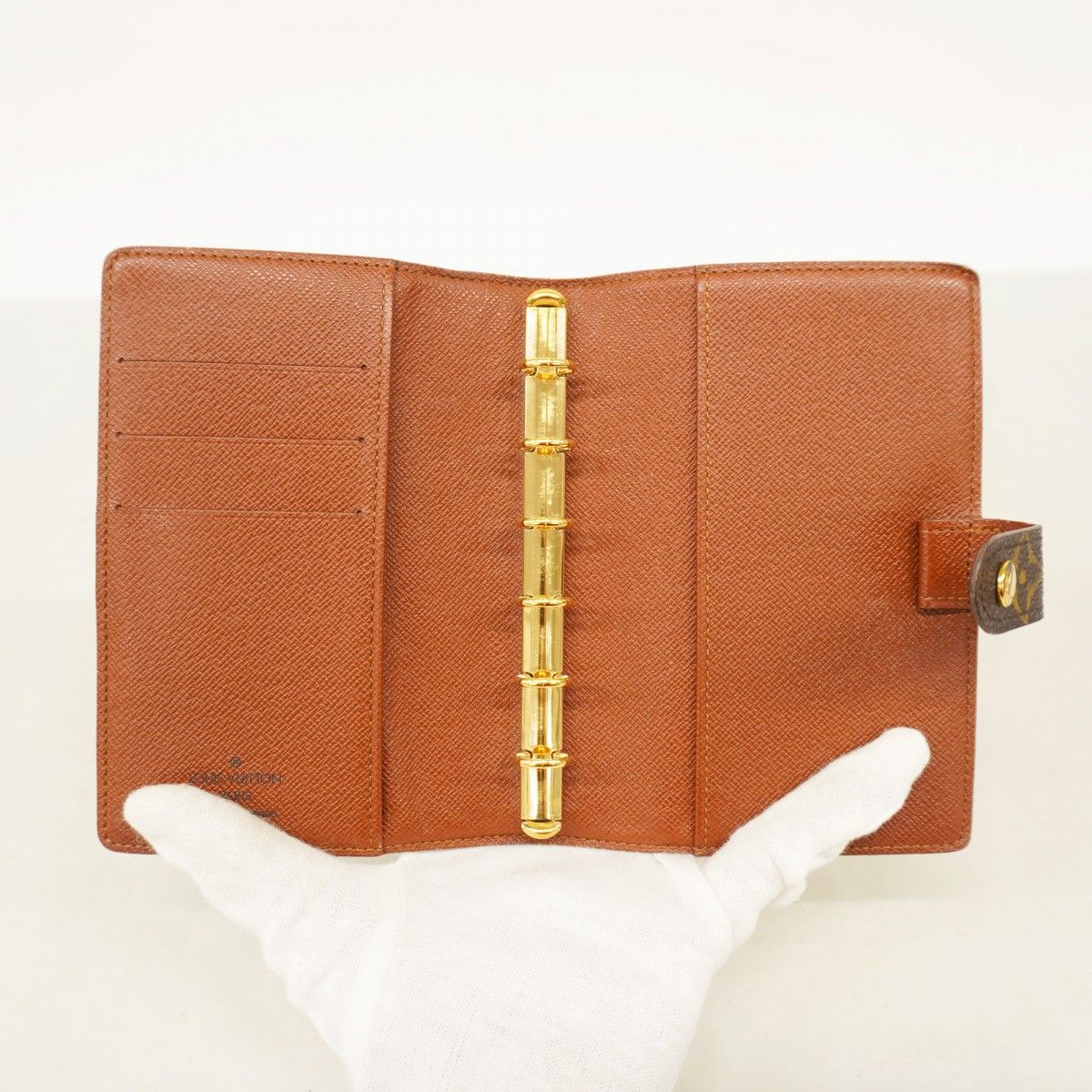 手帳カバー モノグラム