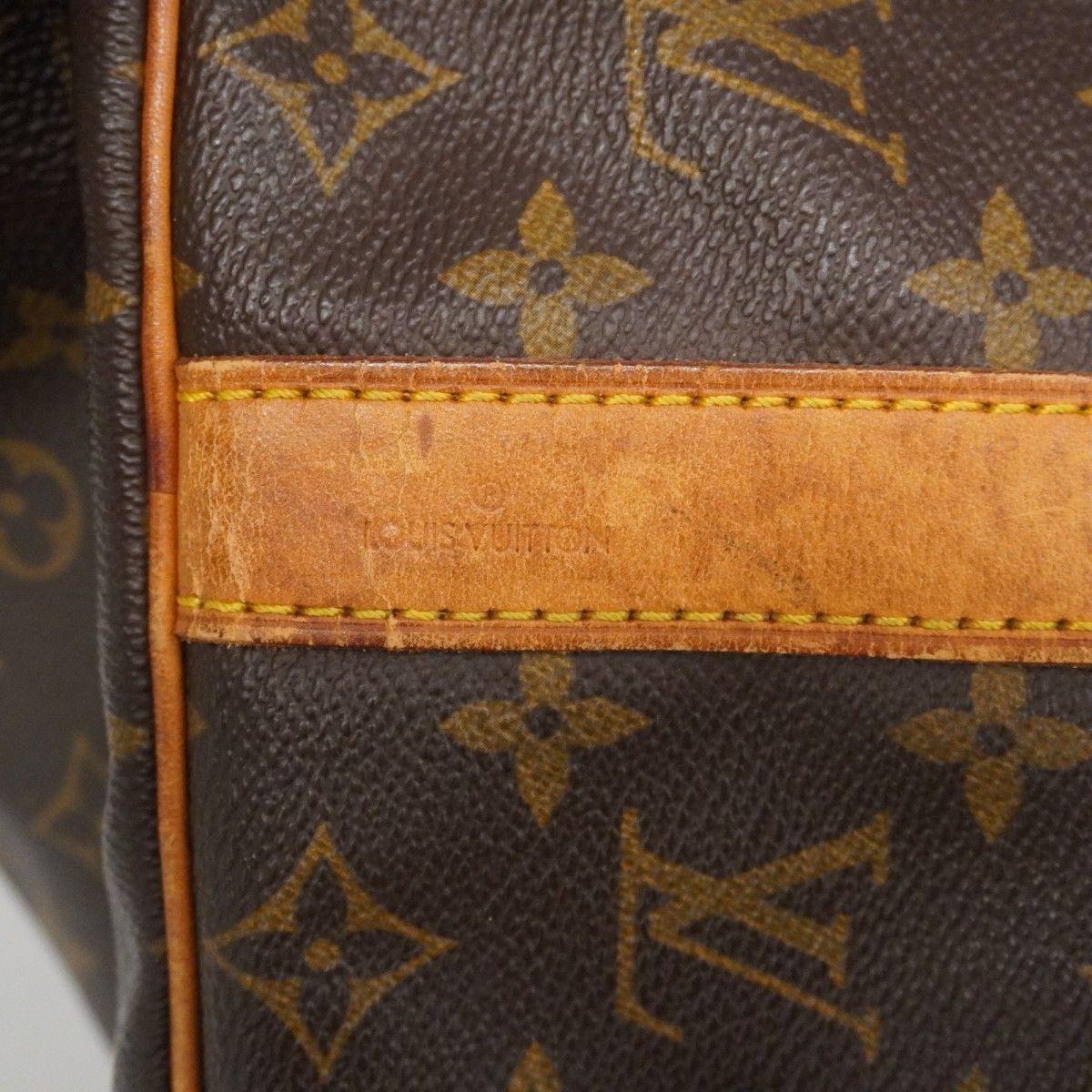 5pe6874】ルイヴィトン ボストンバッグ モノグラム キーポルバンド