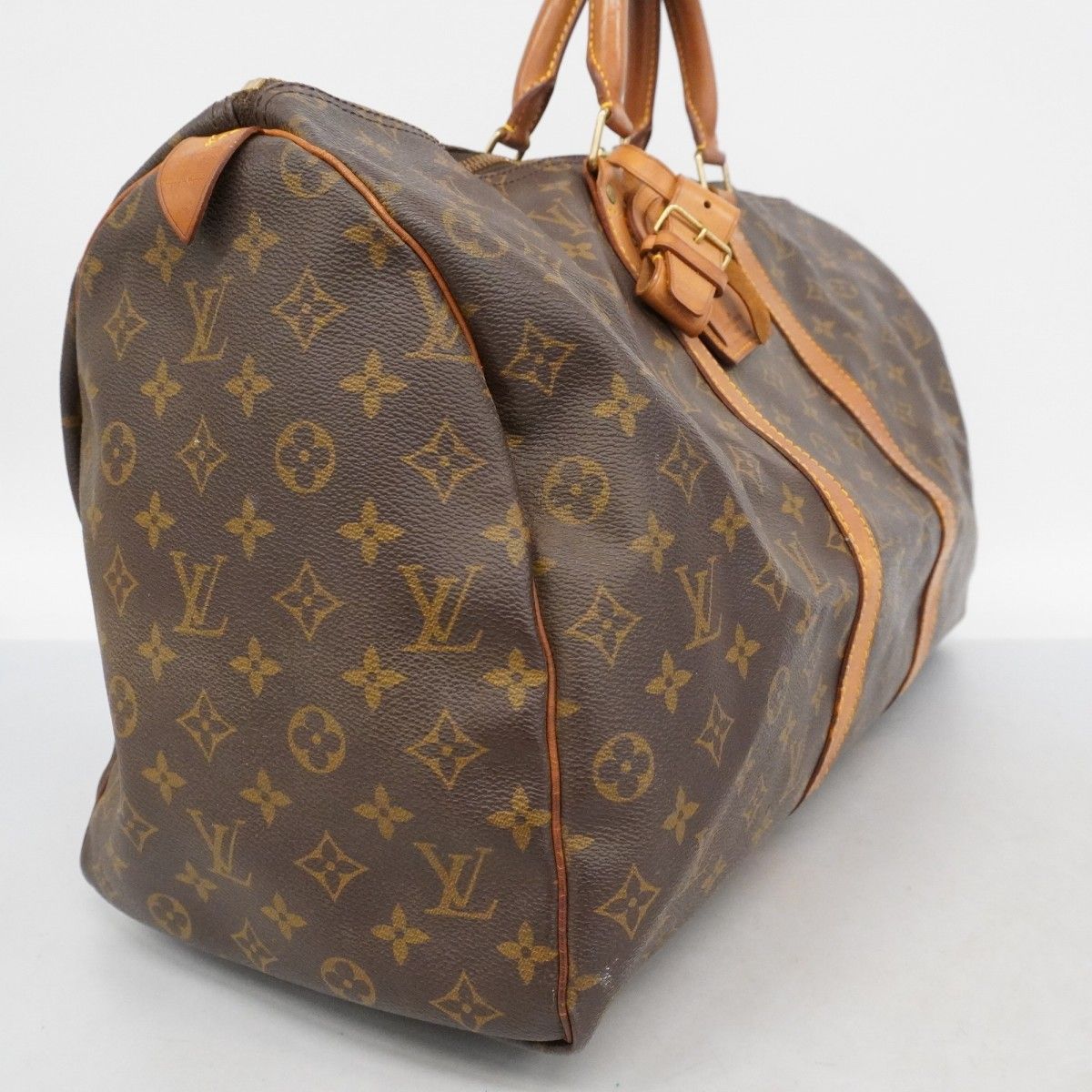 5pe6879】ルイヴィトン ボストンバッグ モノグラム キーポル50 M41426