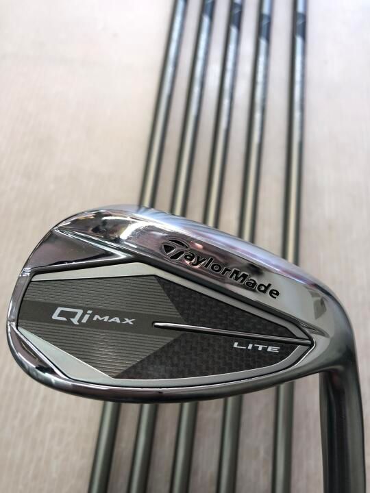 テーラーメイド Qi MAX LITE AIR SPEEDER TM 2025 SRフレックス アイアンセット