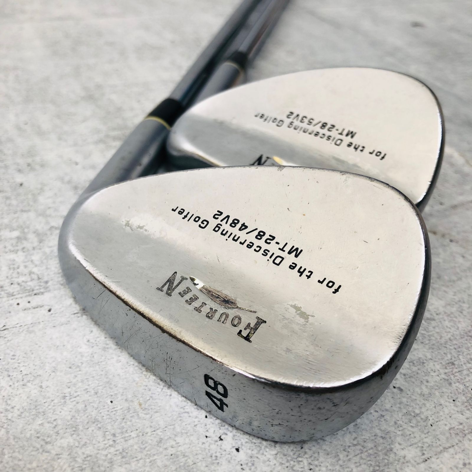 FOURTEEN フォーティーン MT-28/48V2 MT-28/53V2 48° 53° 2本 メンズ