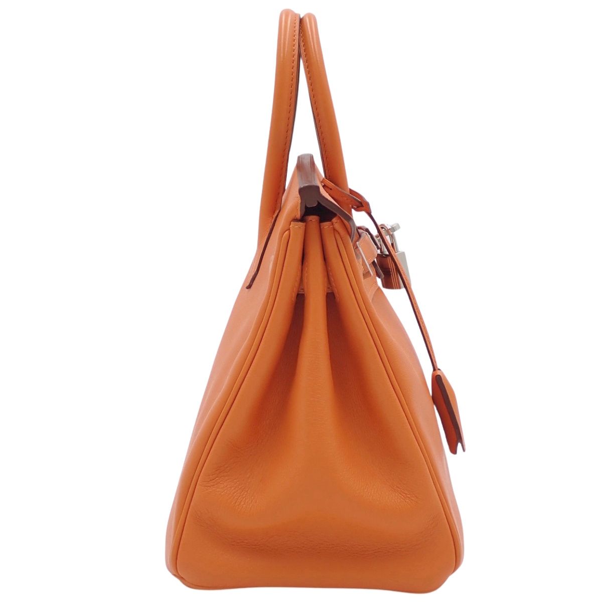 HERMES(エルメス) バーキン25 オレンジ トリヨンクレマンス パラジウム