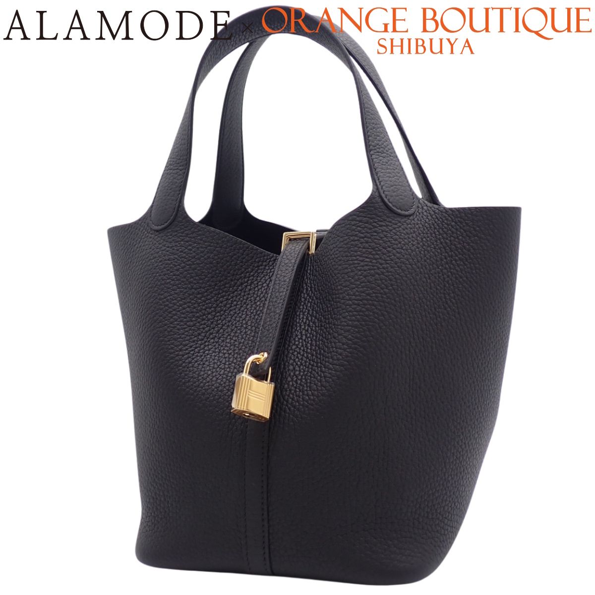 新品】HERMES(エルメス) ピコタンロックMM K刻印 ブラック黒 トリヨン