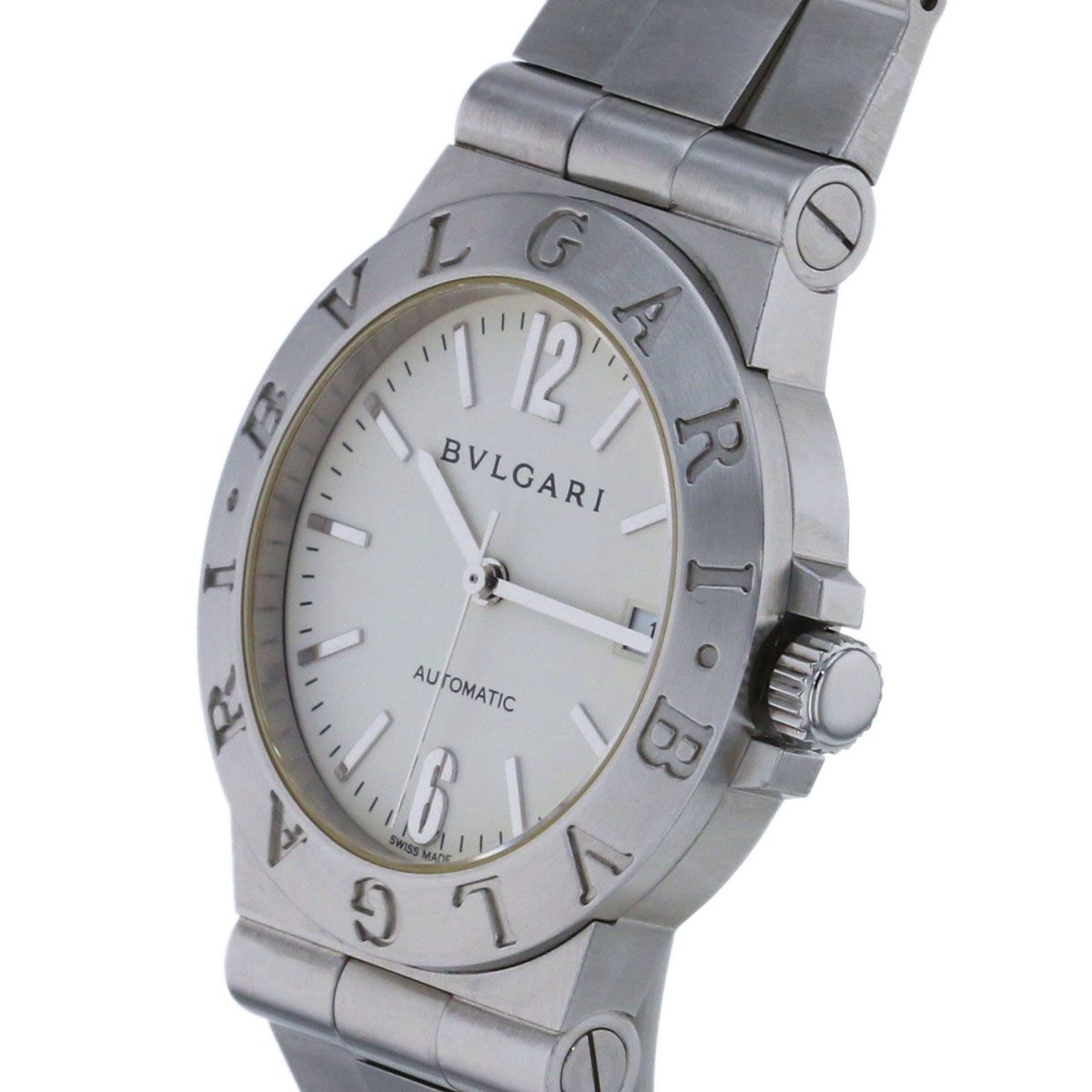 BVLGARI ブルガリ ディアゴノ スポーツ Auto 35mm 腕時計 LCV35S