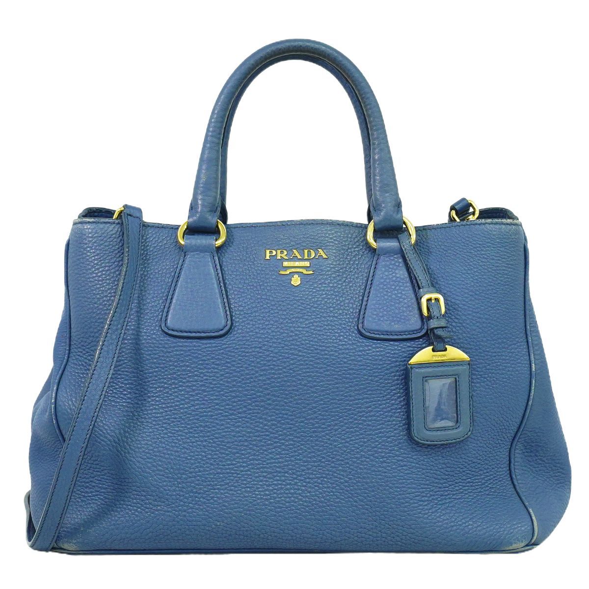 本物 プラダ PRADA ガレリア 2WAY ショルダーバッグ ハンドバッグ 