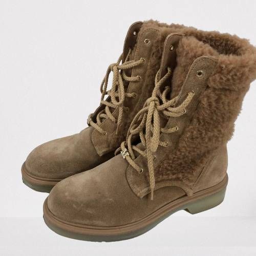 マックスマーラ テディベアブーツ Bakyc ムートン 36