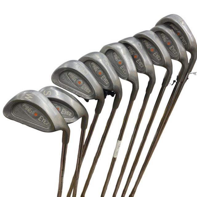 中古】 ピン EYE 2+ ステンレス 9S アイアンセット IR KT-Mスチール