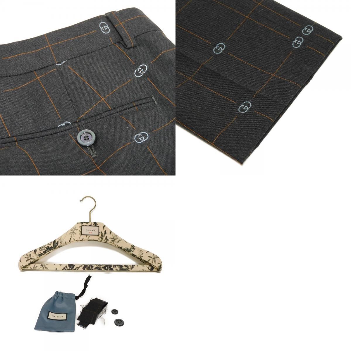 GUCCI グッチ インターロッキングG スーツ ジャケット パンツ GG