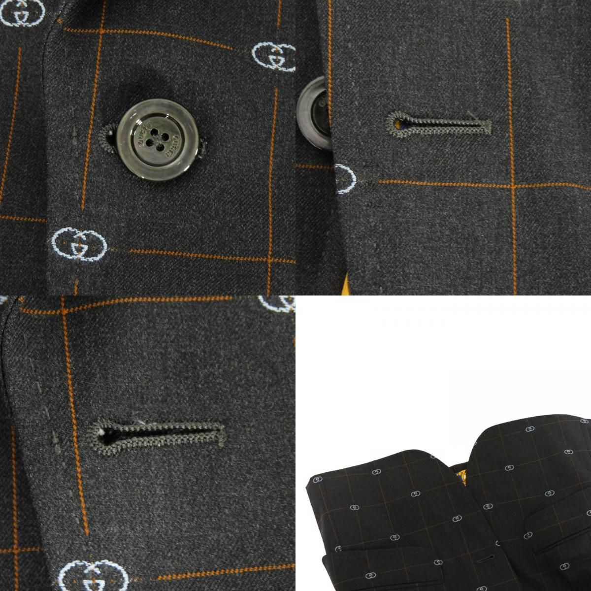 GUCCI グッチ インターロッキングG スーツ ジャケット パンツ GG