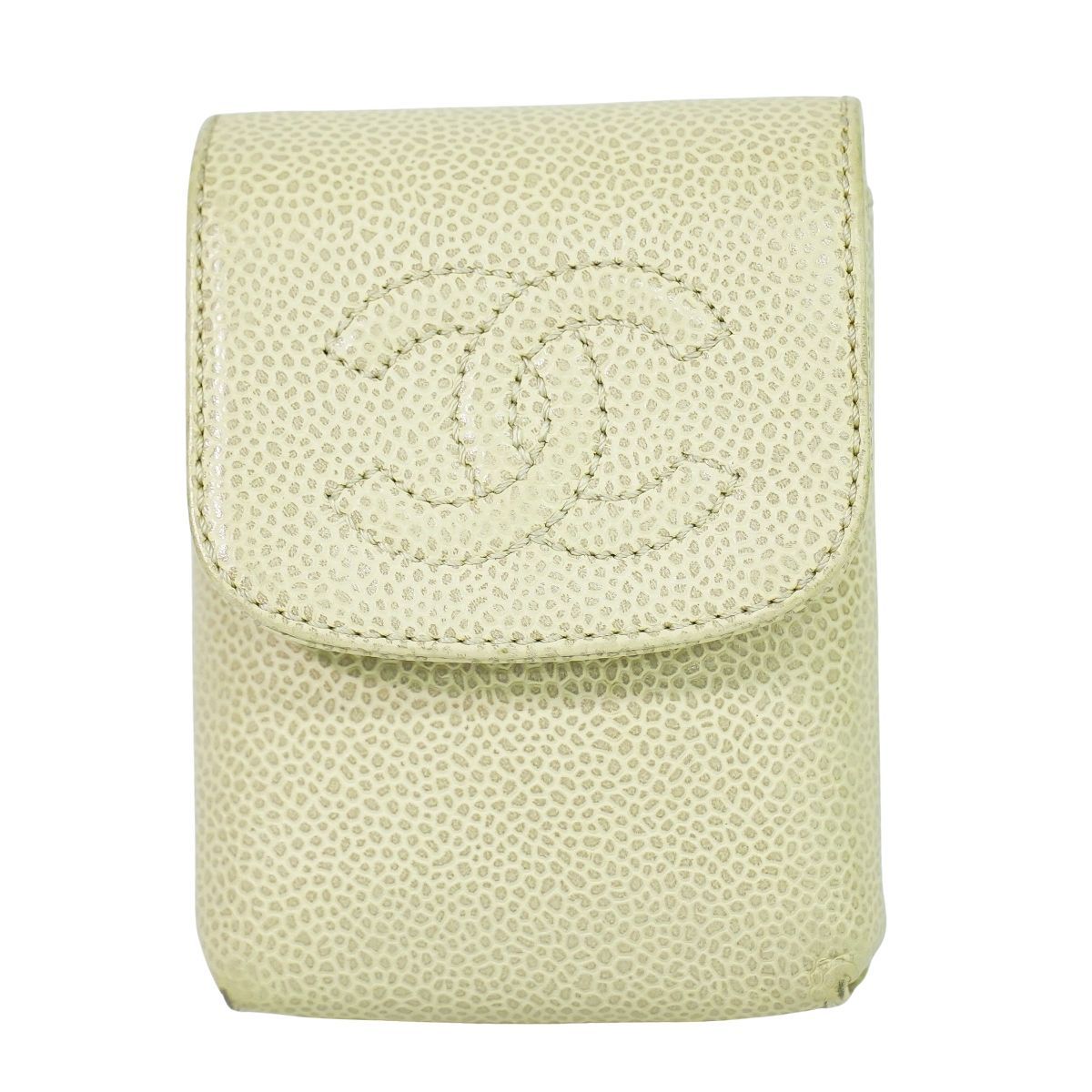 本物 シャネル CHANEL ココマーク シガレットケース タバコケース 