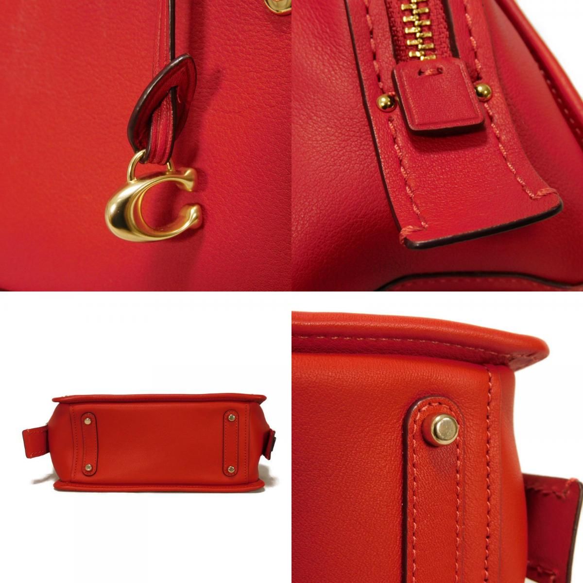 COACH コーチ ドリーマー 21 カーフ 2WAY ショルダーバッグ Cロゴ 