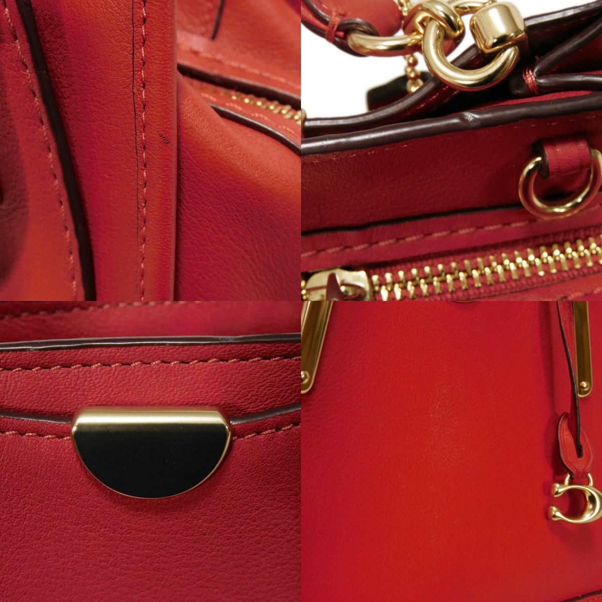 COACH コーチ ドリーマー 21 カーフ 2WAY ショルダーバッグ Cロゴ 