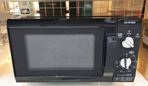 品 アイリスオーヤマ IRIS OHYAMA 電子レンジ 18 L 60 Hz 西日本 横開き 庫内フラット PMB F 185 6 B 2021年製 ブラック ○YR 19666○