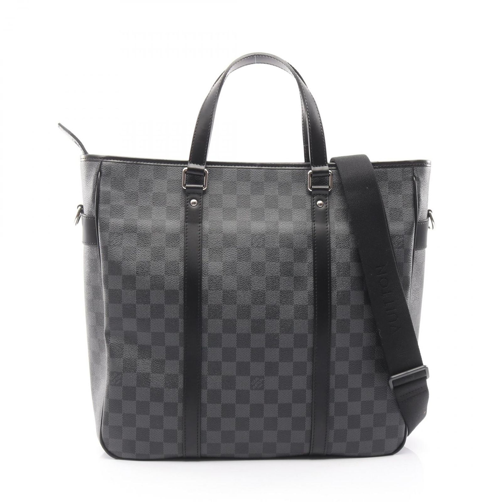 ルイ ヴィトン LOUIS VUITTON トートバッグ タダオ N 51192 PVCコーティングキャンバス レザー メンズ A