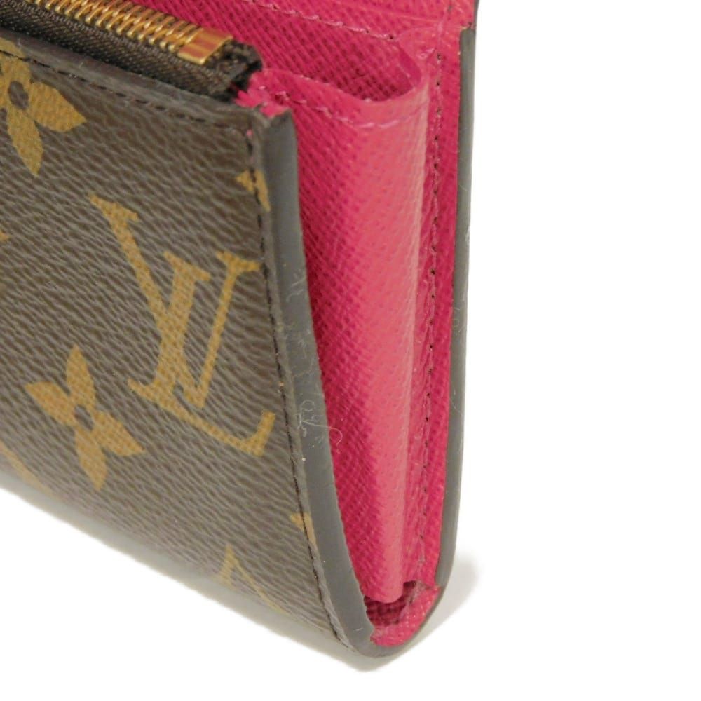 LOUIS VUITTON ルイ・ヴィトン ポルトモネ ロザリ LVロゴ フラワー