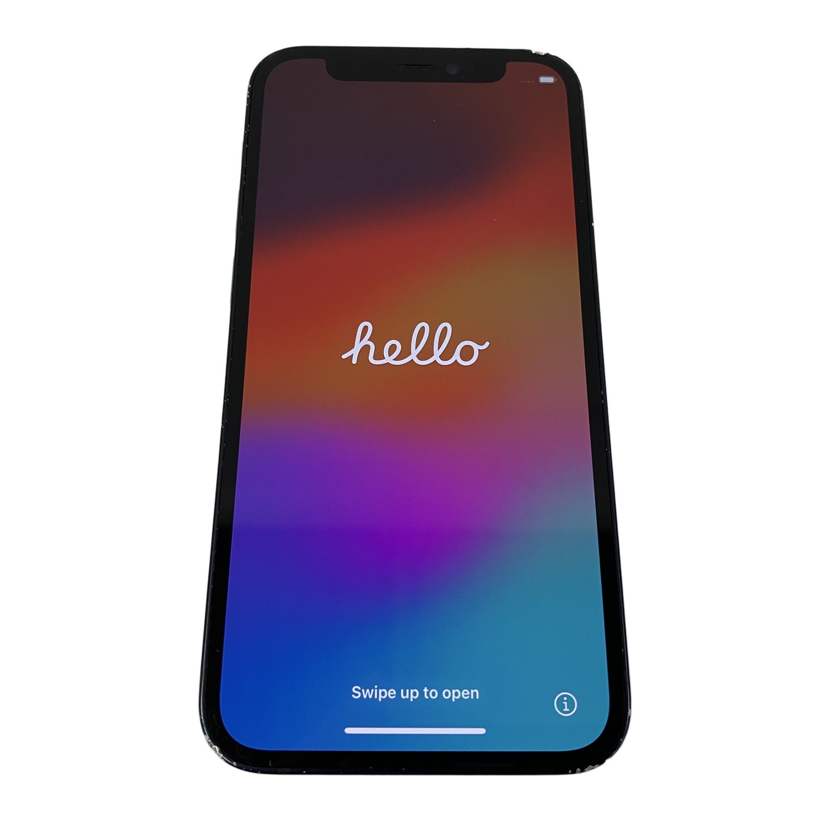 Apple MGA03J/A iPhone 12 mini 64GB ブラック IMEI 〇 KDDI