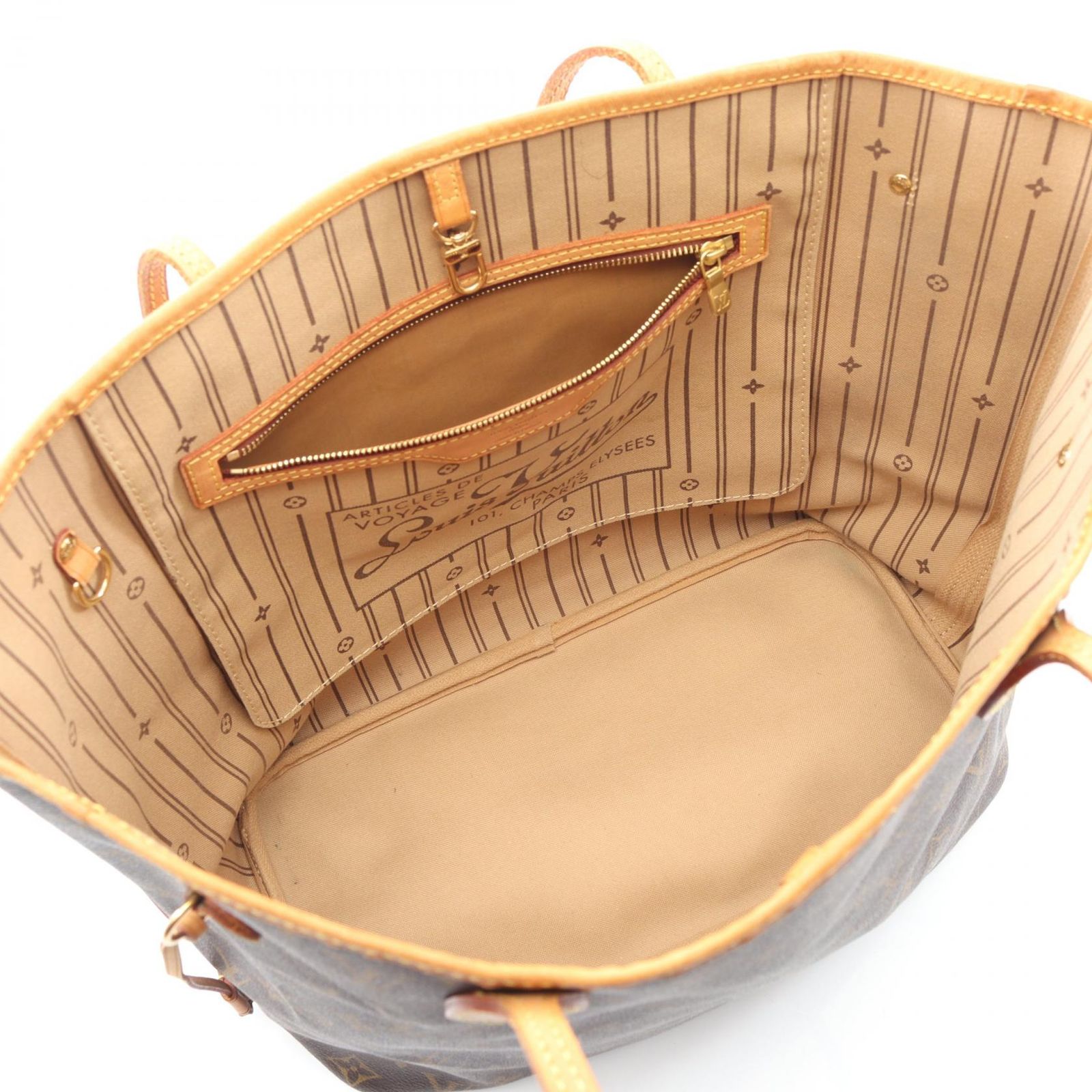 ルイ・ヴィトン LOUIS VUITTON トートバッグ ネヴァーフルMM M40156