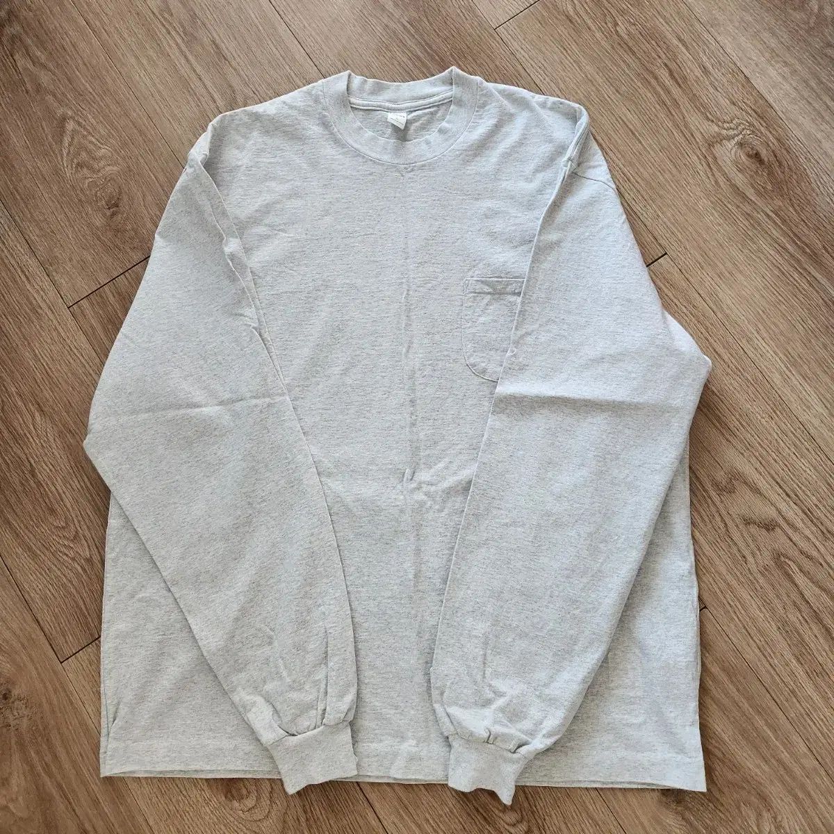 ENDS and MEANS エンズアンドミーンズ ポケット ロングスリーブ porridge Lサイズ
