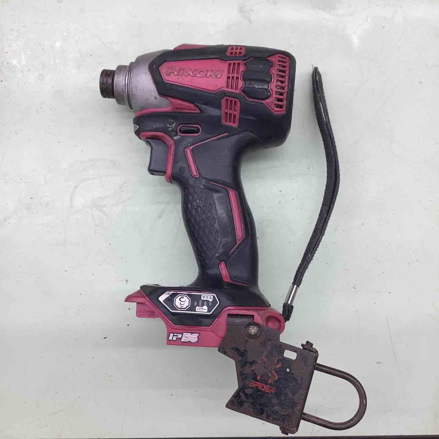 ハイコーキ HIKOKI 旧 日立工機 コードレスインパクトドライバー WH 14 DDL NN R 本体のみ