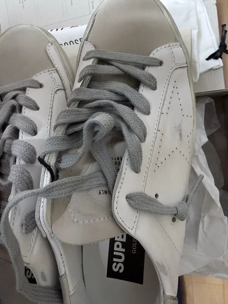 ゴールデングース SUPERSTAR 白 スニーカー