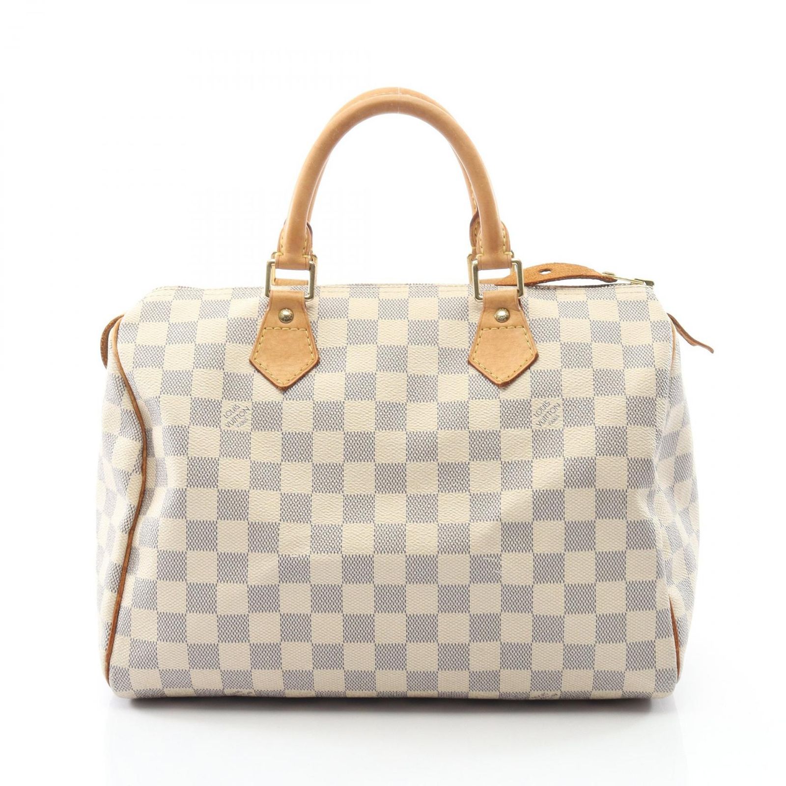 ルイ ヴィトン LOUIS VUITTON ハンドバッグ スピーディ30 ダミエアズール N 41533 PVCコーティングキャンバス レザー レディース B