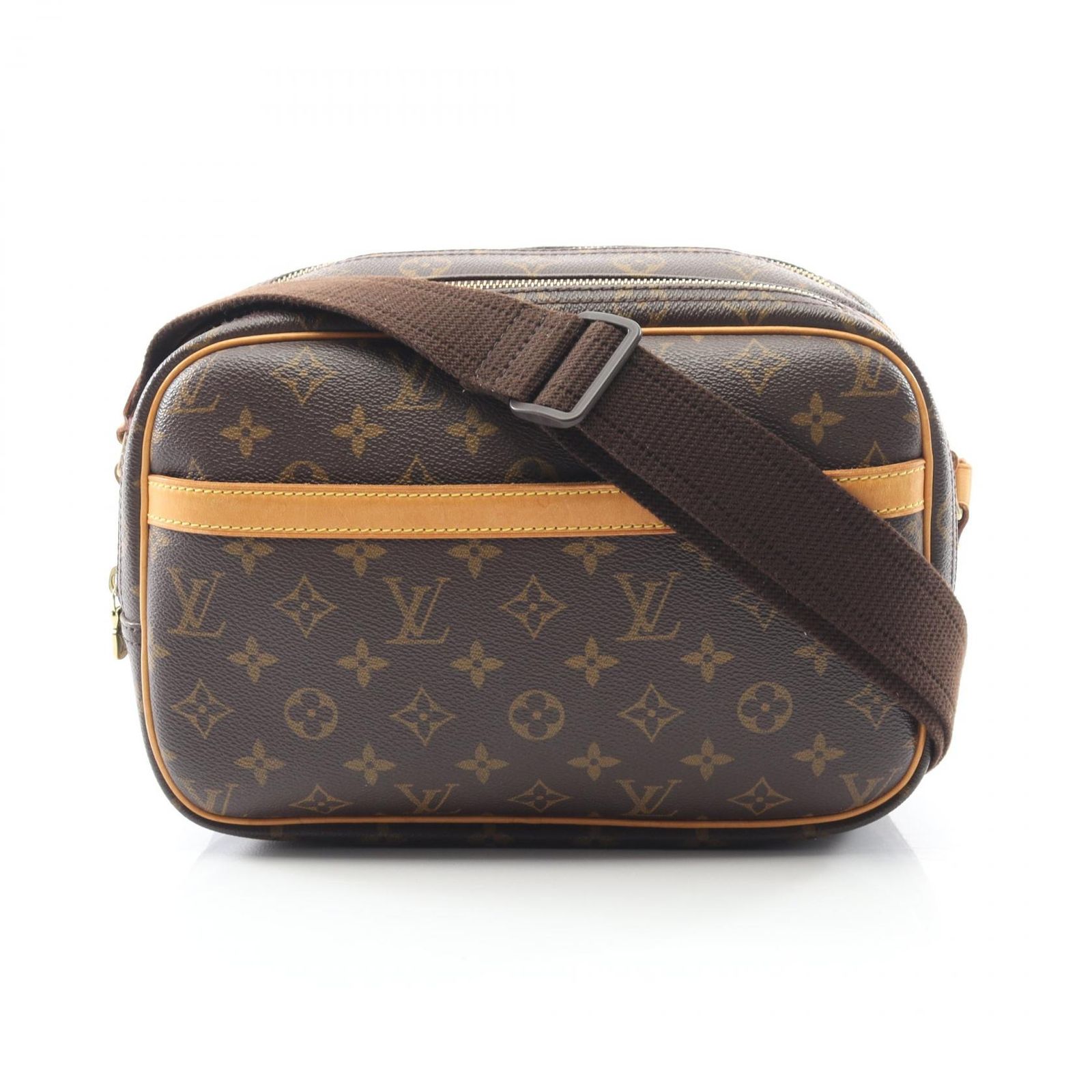 ルイ ヴィトン LOUIS VUITTON ショルダーバッグ リポーターPM M 45254 PVCコーティングキャンバス レザー レディース B