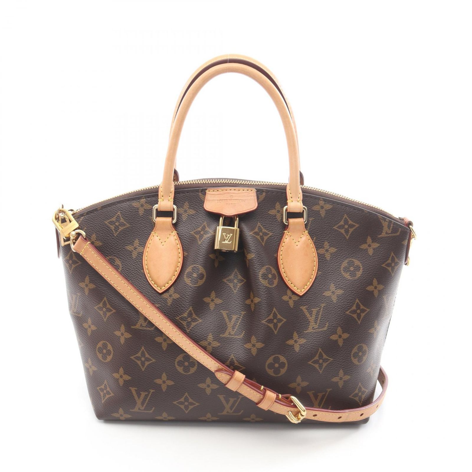 ルイ ヴィトン LOUIS VUITTON ハンドバッグ ボエシ NM PM M 45986 PVCコーティングキャンバス レザー レディース B
