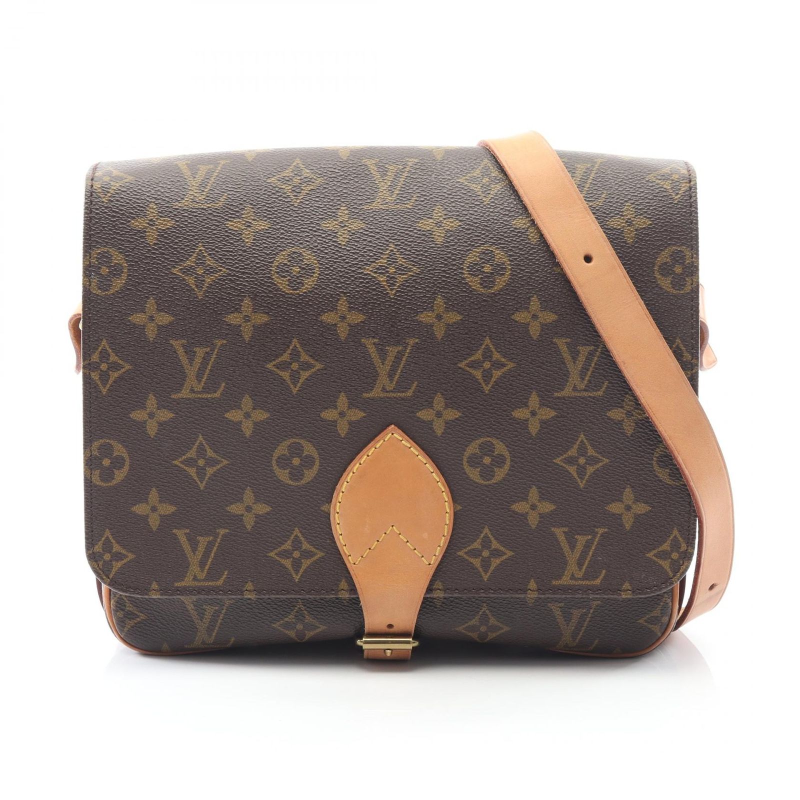 ルイ ヴィトン LOUIS VUITTON ショルダーバッグ カルトシエールGM M 51252 PVCコーティングキャンバス レザー レディース B